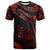 Fiji Polynesian T Shirt Polynesian Tattoo Red Version Unisex Red - Polynesian Pride