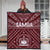 Samoa Quilt - Samoa Seal In Polynesian Tattoo Style (Red) - Polynesian Pride