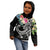 Tonga Polynesian Hoodie Summer Plumeria (Black) - Polynesian Pride