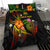 Tuvalu Polynesian Personalised Bedding Set - Legend of Tuvalu (Reggae) - Polynesian Pride