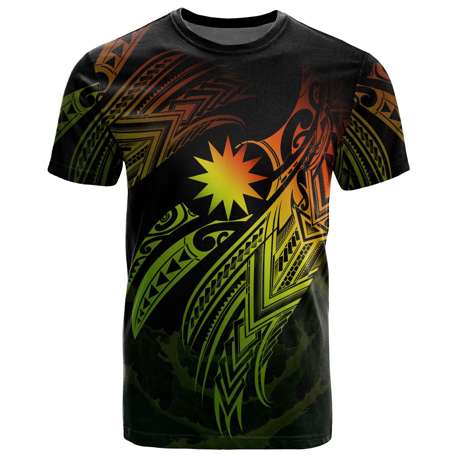 Nauru Polynesian T Shirt Nauru Legend Reggae Version Unisex Art - Polynesian Pride