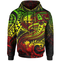 FSM Hoodie Reggae Shark Polynesian Tattoo Unisex Reggae - Polynesian Pride
