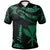 Hawaii Kanaka Maoli Polo Shirt Polynesian Tattoo Green Version Unisex Green - Polynesian Pride