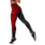 Polynesian Leggings - Polynesian Red Turtle Red - Polynesian Pride