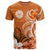 Tahiti T Shirt Tahitians Spirit Unisex Orange - Polynesian Pride