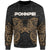 Pohnpei Polynesian Sweater - Spirit Style Gold Unisex Gold - Polynesian Pride