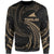 Tokelau Polynesian Sweater - Gold Tribal Wave Unisex Gold - Polynesian Pride