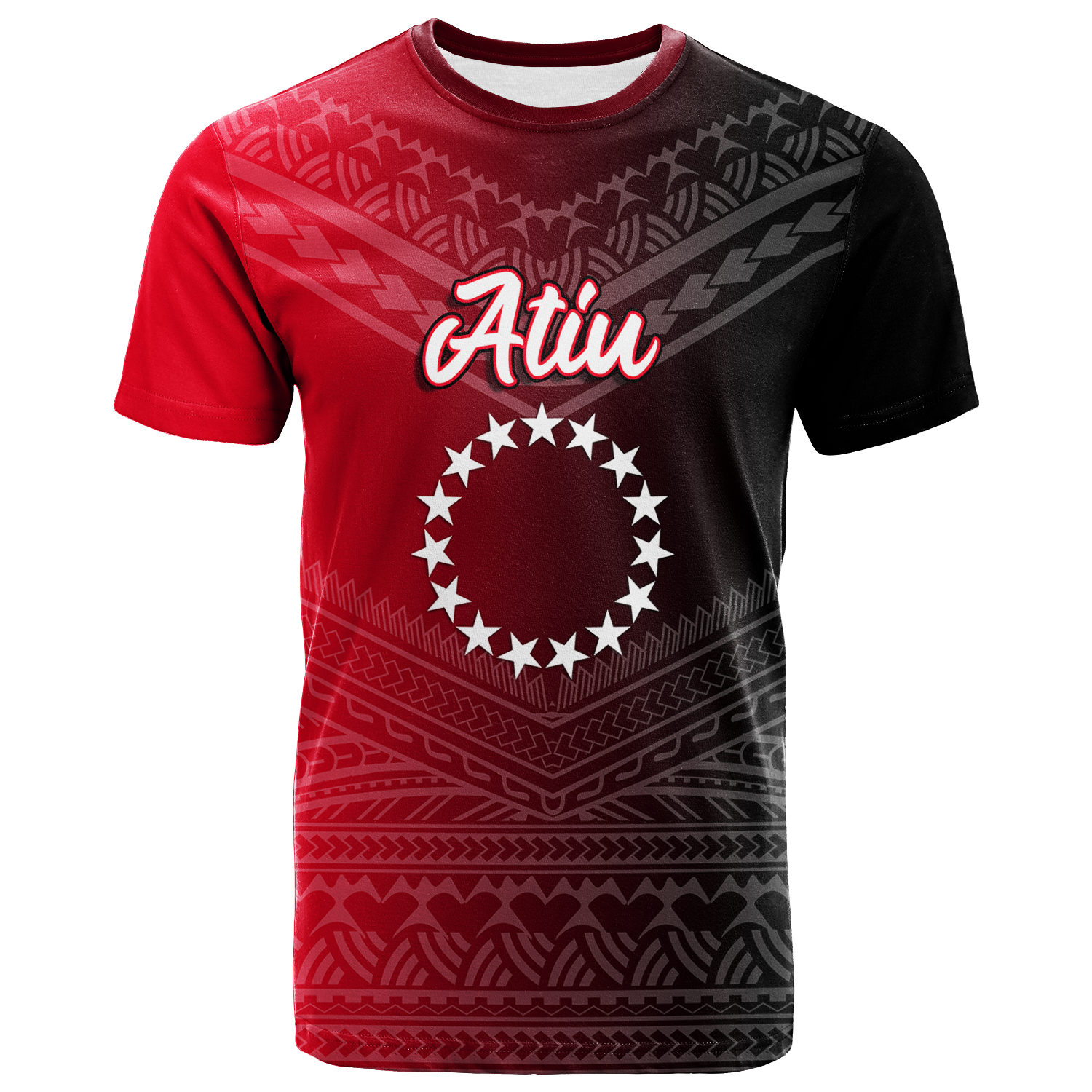 Custom Atiu Cook Islands Pride T Shirt LT12 Unisex Black - Polynesian Pride