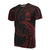 Federated States of Micronesia All Over T Shirt Red Tribal Wave Unisex Red - Polynesian Pride