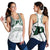 hawaiiRacerback Tank - Kanaka Pahoa High School Racerback Tank Demodern Style AH White - Polynesian Pride