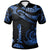 Vanuatu Polo Shirt Polynesian Tattoo Blue Version Unisex Blue - Polynesian Pride