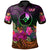 YAP Polo Summer Hibiscus Unisex Reggae - Polynesian Pride