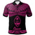 Guam Polo Shirt Polynesian Tattoo Pink Version Unisex Pink - Polynesian Pride