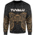 Tuvalu Polynesian Sweater - Spirit Style Gold Unisex Gold - Polynesian Pride