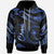 Chuuk Hoodie Polynesian Tattoo Blue Version Unisex Blue - Polynesian Pride