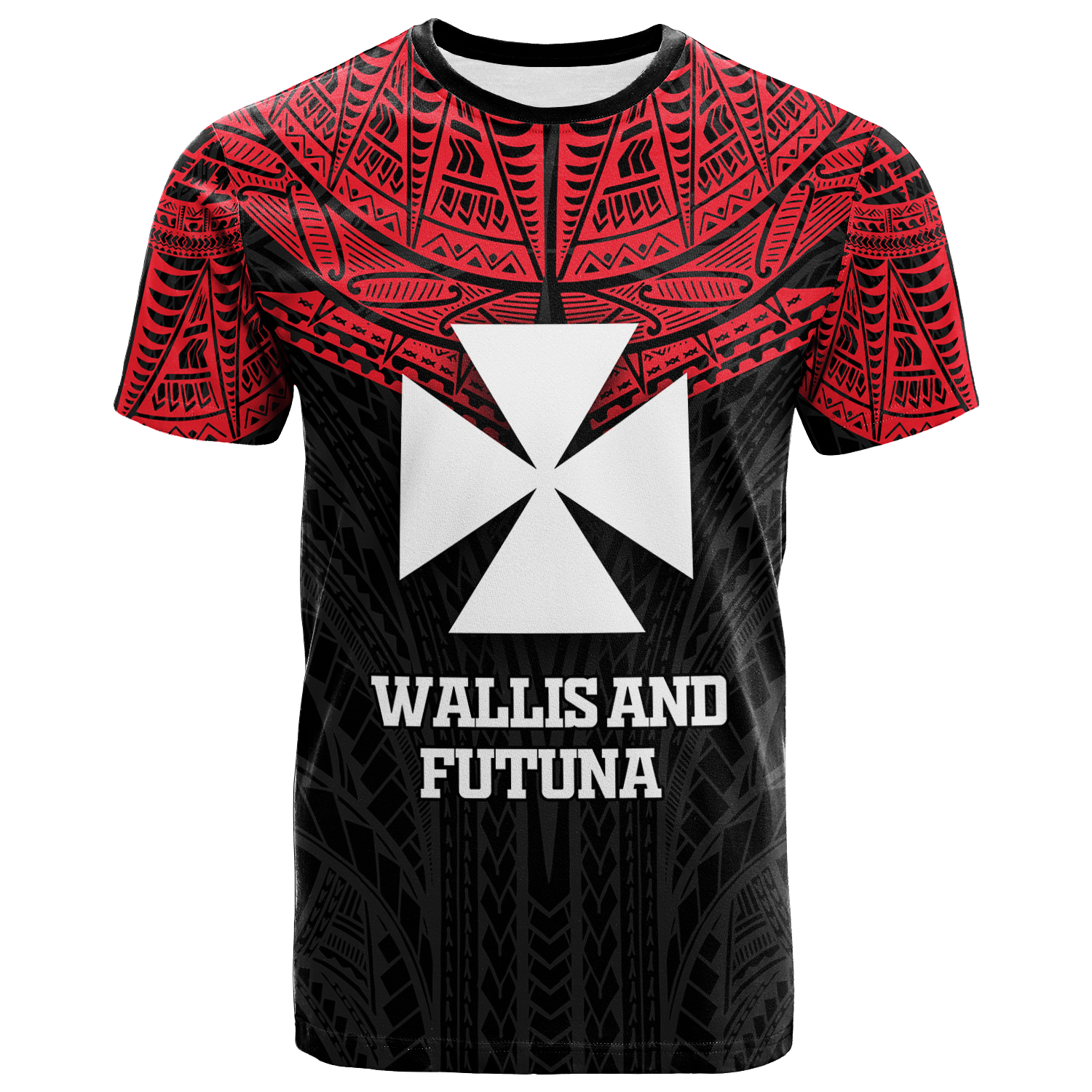 Wallis and Futuna Pride T Shirt LT12 Unisex Red - Polynesian Pride