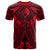 Yap Custom T Shirt Red Seal with Polynesian Tattoo Unisex Red - Polynesian Pride