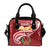 Pohnpei Shoulder Handbag - Pohnpei Seal Polynesian Patterns Plumeria - Polynesian Pride