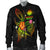 Marshall Islands Polynesian Men's Bomber Jacket - Legend of Marshall Islands (Reggae) - Polynesian Pride