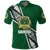 Tonga Saineha High School Tongan Patterns Polo Shirt LT12 Unisex Green - Polynesian Pride