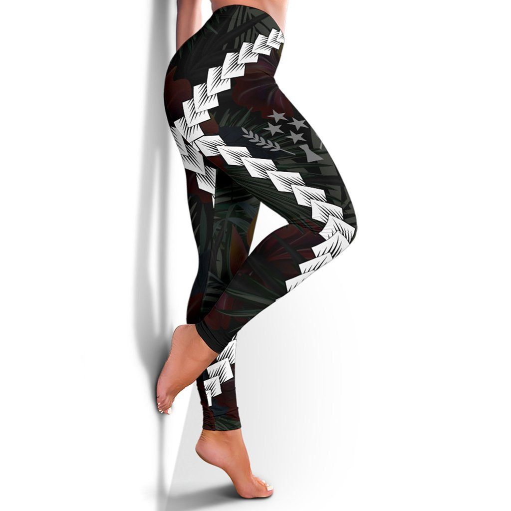 Kosrae Micronesian Women Legging - Chain Polynesian - Polynesian Pride