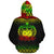 Samoa Polynesian Custom Zip up Hoodie Reggae Frog - Polynesian Pride