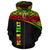 Marshall Islands Polynesian Custom Zip up Hoodie Reggae Curve - Polynesian Pride