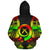 Vanuatu Polynesian Custom Zip up Hoodie Reggae Tattoo - Polynesian Pride