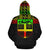 Fiji Polynesian Tapa Custom Zip up Hoodie Reggae - Polynesian Pride