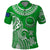 Custom Rarotonga Cook Islands Polynesian Turtle Art Polo Shirt LT14 Green - Polynesian Pride