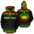 Samoa Polynesian Custom Zip up Hoodie Reggae Frog Unisex Reggae - Polynesian Pride