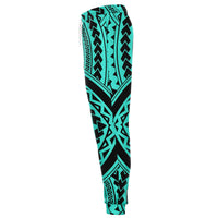 Polynesian Tradition Turquoise Joggers - Polynesian Pride