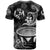 Custom Tonga Kumete Kava Bowl Sila Vibes Black T Shirt LT8 - Polynesian Pride