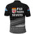 Fiji Sevens Rugby Fijian 7s Black Tapa Polynesian Art Polo Shirt LT14 - Polynesian Pride