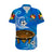 (Custom Personalised) Tonga Kumete Kava Bowl Sila Vibes - Blue Hawaiian Shirt LT8 - Polynesian Pride