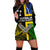 (Custom Personalised) Australian South Sea Islanders Flag Style Hoodie Dress LT14 - Polynesian Pride