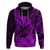 Custom Kakau Polynesian Tribal Hawaiian Turtle with Kanaka Maoli Purple Hoodie LT9 - Polynesian Pride