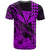 Kakau Polynesian Tribal Hawaiian Turtle with Kanaka Maoli Purple T Shirt LT9 - Polynesian Pride