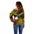 (Custom Personalised) Nauru Polynesian Hibiscus Naoero Reggae Off Shoulder Sweater LT14 - Polynesian Pride