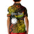 (Custom Personalised) Nauru Polynesian Hibiscus Naoero Reggae Kid Polo Shirt LT14 - Polynesian Pride