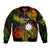 (Custom Personalised) Nauru Polynesian Hibiscus Naoero Reggae Bomber Jacket LT14 Unisex Reggae - Polynesian Pride