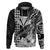 Custom Kakau Polynesian Tribal Hawaiian Turtle with Kanaka Maoli Black Hoodie LT9 - Polynesian Pride