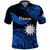 Custom Nauru Polynesian Hibiscus Naoero Blue Polo Shirt LT14 Blue - Polynesian Pride