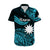 (Custom Personalised) Nauru Polynesian Hibiscus Naoero Turquoise Hawaiian Shirt LT14 - Polynesian Pride