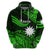 Custom Nauru Polynesian Hoodie Hibiscus Naoero Green LT14 - Polynesian Pride