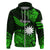 Custom Nauru Polynesian Hoodie Hibiscus Naoero Green LT14 Pullover Hoodie Green - Polynesian Pride