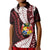 Tonga Emancipation Day Polo Shirt Kupesi Pattern No.2 Black LT9 Kid - Polynesian Pride