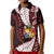 Custom Tonga Emancipation Day Polo Shirt Kupesi Pattern No.2 Black LT9 Kid - Polynesian Pride