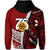 Tonga High School 75th Anniversary Hoodie Red Polynesian Minimalist Style LT9 - Polynesian Pride