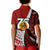 Tonga High School 75th Anniversary Polo Shirt Red Polynesian Minimalist Style LT9 - Polynesian Pride